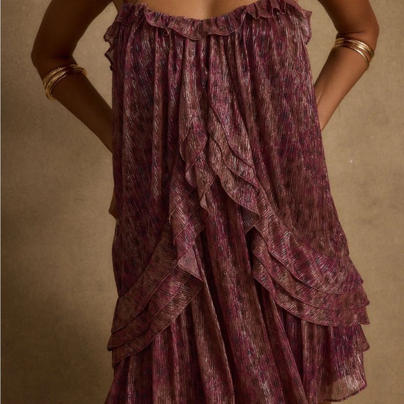 12th Tribe Ruffle Mini Dress - Picture 3 of 8